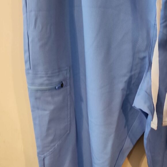 Figs Technical Collection Blue Jogger Pants with Drawstring XL - Picture 5 of 6